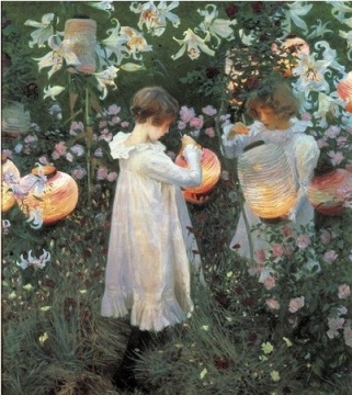 約翰?辛格?薩金特John Singer Sargent(1856—1925)[|《石竹、百合、玫瑰 》1885~1886年 英國倫敦泰德美術館藏
約翰?辛格?薩金特John Singer Sargent(1856—1925)[|《石竹、百合、玫瑰 》1885~1886年 英國倫敦泰德美術館藏