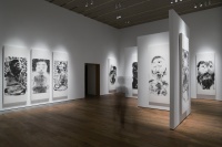 李津新作展墨齋開幕 墨白之間更“自在”,李津