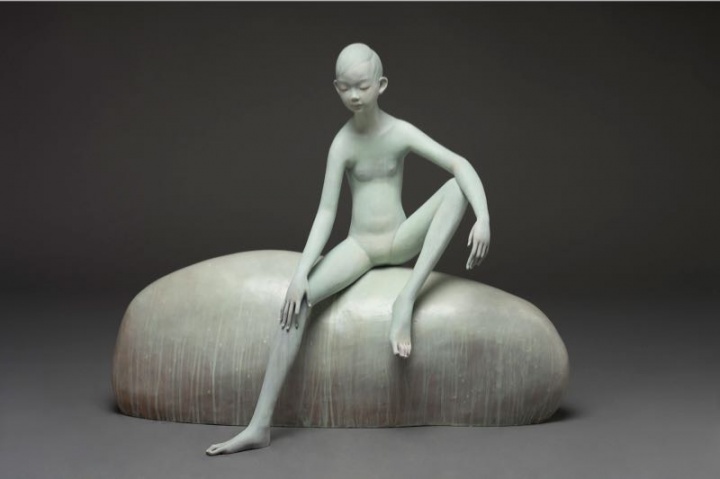 金釹《自在二》 88×41×73cm 鑄銅化學著色 2016
金釹《自在二》 88×41×73cm 鑄銅化學著色 2016