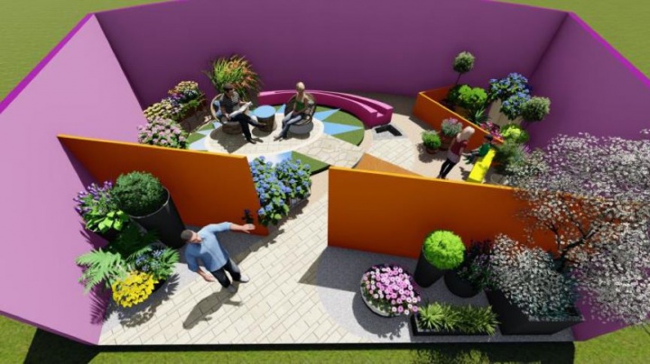 設計|《ECOG Container Garden》效果圖
