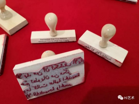 Abdulnasser Gharem 2019年的作品《保險箱》
Abdulnasser Gharem 2019年的作品《保險箱》