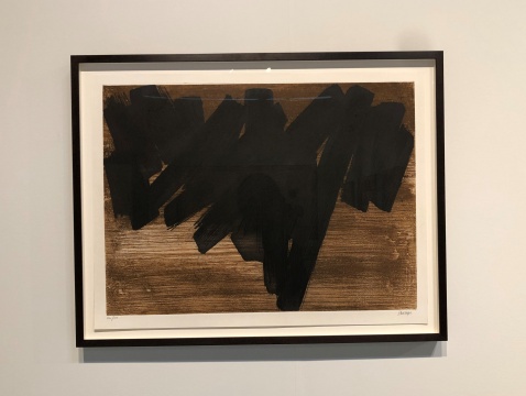 皮埃爾·蘇拉熱(Pierre Soulages)《Eau-forte V》 1957 ARCHEUS/POST-MODERN畫廊
皮埃爾·蘇拉熱(Pierre Soulages)《Eau-forte V》 1957 ARCHEUS/POST-MODERN畫廊