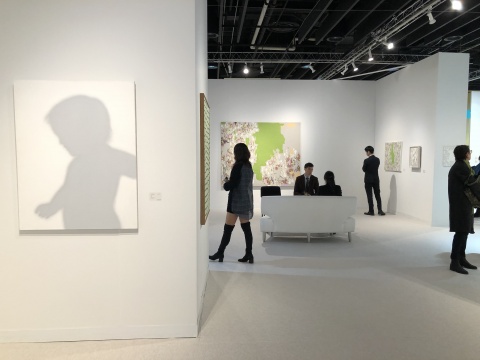 白石畫廊展位
白石畫廊展位