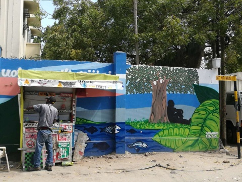 劉冰生活的地方,坦桑尼亞第一大城市達累斯薩拉姆街景
劉冰生活的地方,坦桑尼亞第一大城市達累斯薩拉姆街景