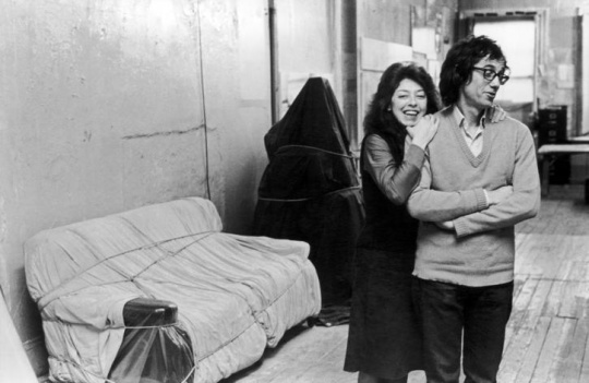 克里斯托與讓娜·克勞德在工作室中 美國紐約 1976 攝影:Fred W. McDarrah/Getty Images ? 1976 Christo
克里斯托與讓娜·克勞德在工作室中 美國紐約 1976 攝影:Fred W. McDarrah/Getty Images ? 1976 Christo