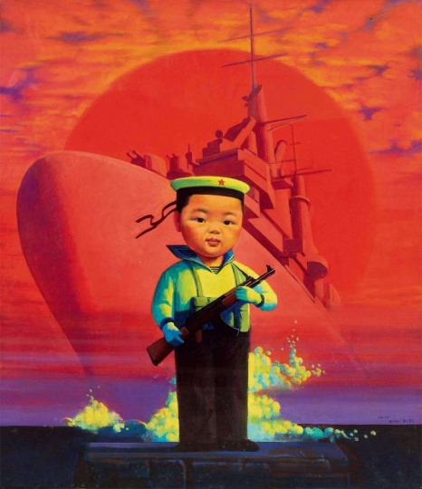 劉野 《小海軍》 105×91cm 布面油畫 2000
成交價:1344萬元
2010北京保利春拍
劉野 《小海軍》 105×91cm 布面油畫 2000
成交價:1344萬元
2010北京保利春拍