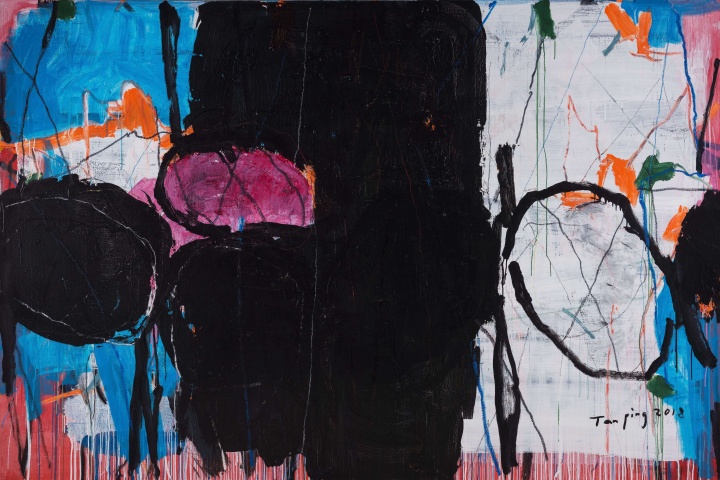 《無題》 200×300cm 布面丙烯 2018
《無題》 200×300cm 布面丙烯 2018