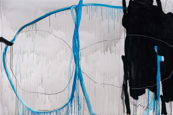 《無題》 200×300cm 布面丙烯 2018
《無題》 200×300cm 布面丙烯 2018