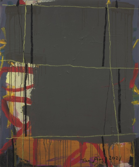 《無題》200×300cm 布面丙烯 2021
《無題》200×300cm 布面丙烯 2021