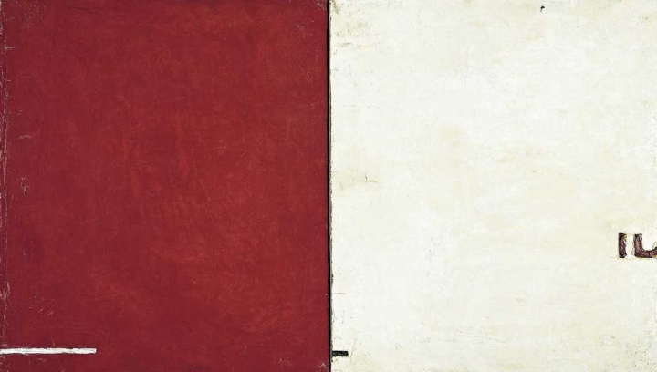 《平衡》 27×33cm×2 布面油畫 1993 《平衡》 27×33cm×2 布面油畫 1993