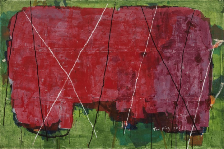 《無題》 200×300cm 布面丙烯 2021 《無題》 200×300cm 布面丙烯 2021