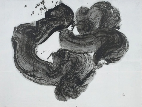 井上有一《母》131.5 x 141.5 cm 日本紙上水墨 1961
井上有一《母》131.5 x 141.5 cm 日本紙上水墨 1961