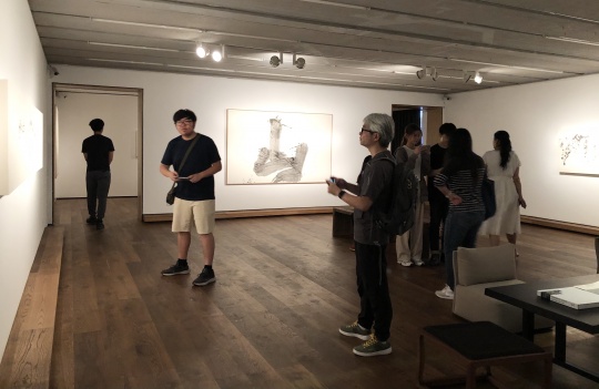 心畫:井上有一與李華生 墨齋展覽現場
心畫:井上有一與李華生 墨齋展覽現場