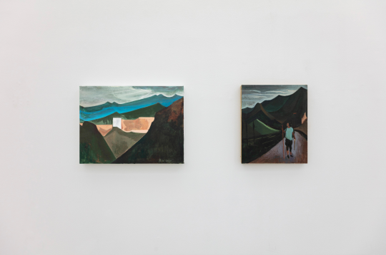 肖江個展“山外山” 站臺當代藝術機構 展覽現場 2021
肖江個展“山外山” 站臺當代藝術機構 展覽現場 2021