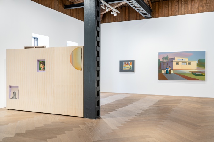 
“陳可：包豪斯女孩/房間”展覽現場，貝浩登（上海），2021

攝影：包夢琪。圖片提供：藝術家與貝浩登


