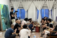 蔡錦空間“ONS”小組出沒！7小時的繪畫狂歡