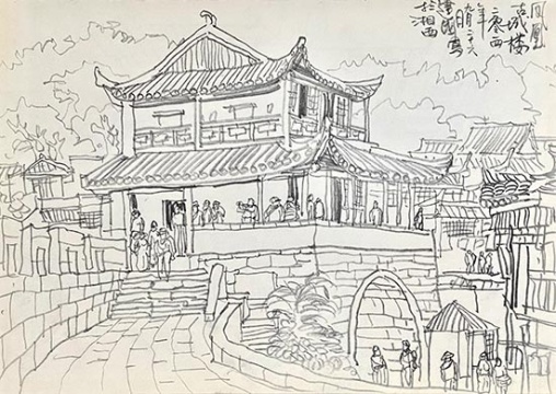 任建國速寫
任建國速寫