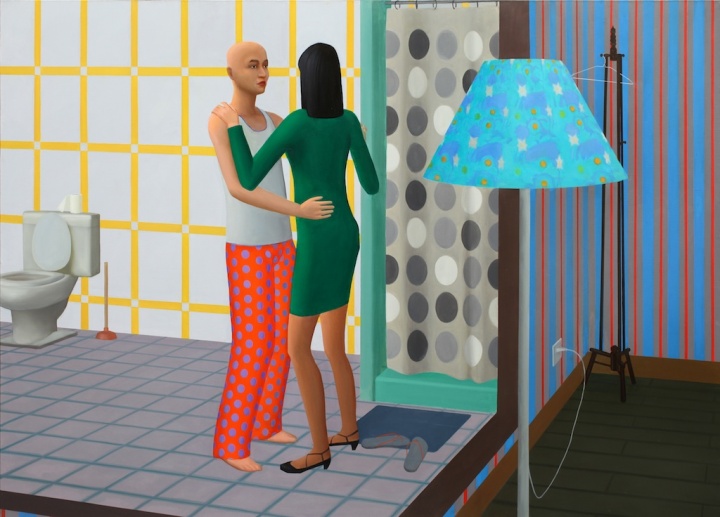 《跳舞》130×180cm 布面油畫 2012
