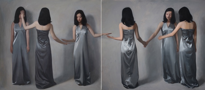《信息》200×450cm 布面油畫 2019
