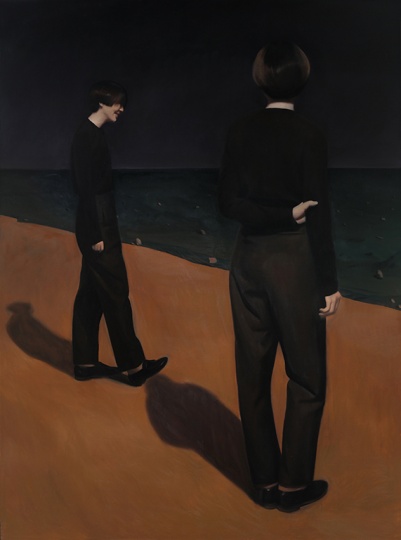 《輕而易舉的平靜》190×140cm 布面油畫 2019
