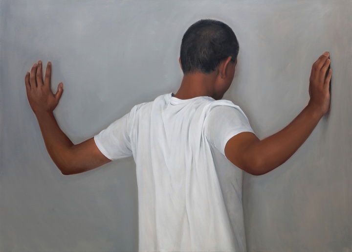 《一個無影的角落》100×140cm 布面油畫 2019
