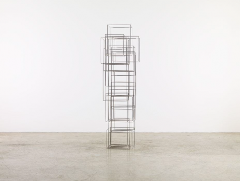 安東尼·葛姆雷《控制臺(tái)(框架)》
215x67x72.4cm 5毫米方形不銹鋼條 2013
?藝術(shù)家
安東尼·葛姆雷《控制臺(tái)(框架)》
215x67x72.4cm 5毫米方形不銹鋼條 2013
?藝術(shù)家