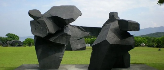 新北朱銘美術館外景圖

