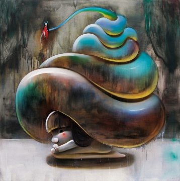陳可《蝸牛的家》214.6×214.6 cm 布面油畫 2006年作
CNY 2,000,000-3,000,000
陳可《蝸牛的家》214.6×214.6 cm 布面油畫 2006年作
CNY 2,000,000-3,000,000