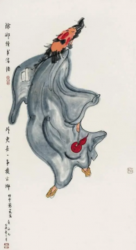 黃永玉 沽酒圖
黃永玉 沽酒圖