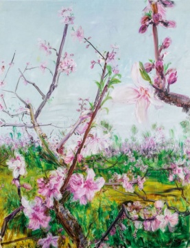 
LOT 2041

周春芽  B.1955

江南桃花源

2007年作 250×200cm 布面油畫

估價待詢

 

展覽：

反光：2009新藝術縱深邀請展，墻美術館，北京，2009年

不朽的風景：中西美學殊途同歸的一種表現形式，蜂巢當代藝術中心，北京，2014年  

出版：

《新界面iv春天來了》，紅橋畫廊，2008年，P77

《反光——新藝術的縱深》，杭州西湖美術館&墻美術館，2009年，P19

