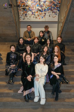 澳門藝術家吳陸升、木津品牌創始人姜慶峰、「自由之陸」策展人昕楊，及各位嘉賓