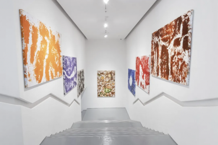 繪畫與游蕩”展覽現場,星地藝術中心,2024
繪畫與游蕩”展覽現場,星地藝術中心,2024