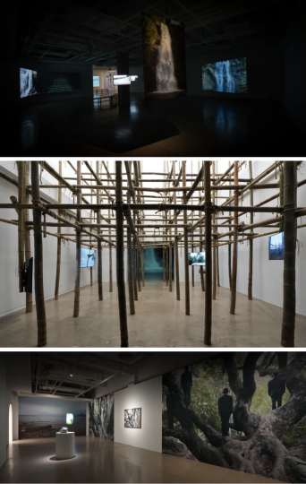 厲檳源個展“夜火藍(lán)山”現(xiàn)場
昆明當(dāng)代美術(shù)館,2024
厲檳源個展“夜火藍(lán)山”現(xiàn)場
昆明當(dāng)代美術(shù)館,2024