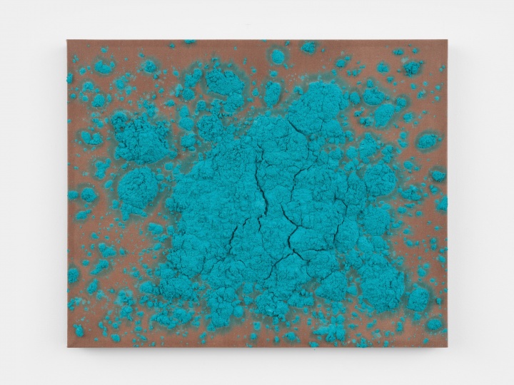 
《無題》81×100cm 布面綜合材料 2019

致謝藝術家卡斯明畫廊

