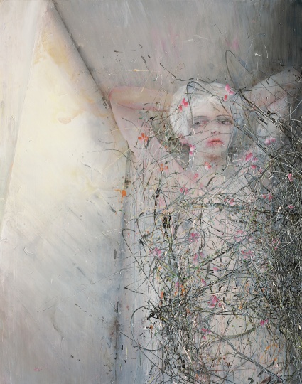 《白頭到老II》 240×190cm 布面丙烯 2008
《白頭到老II》 240×190cm 布面丙烯 2008