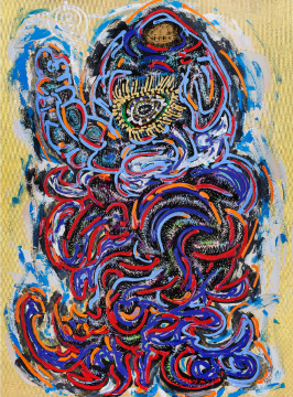 《存在于海市蜃樓中》
130.3×97cm 布面丙烯 202
《存在于海市蜃樓中》
130.3×97cm 布面丙烯 202