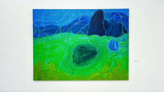 記憶叢林之翡翠山谷
Emerald Valley of Memory Jungle
布面丙烯 Acrylic on Canvas
120×160 cm
2023
記憶叢林之翡翠山谷
Emerald Valley of Memory Jungle
布面丙烯 Acrylic on Canvas
120×160 cm
2023