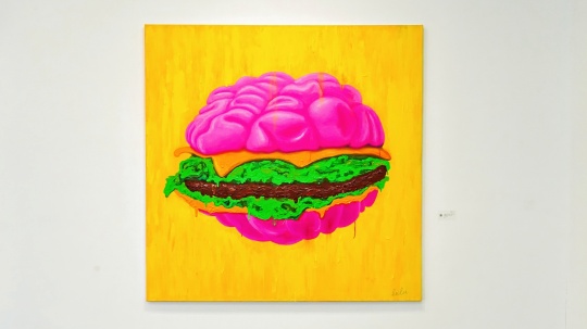 大腦太空 Brain Space or Brain Void布面丙烯 Acrylic on Canvas150×150 cm2024 大腦太空 Brain Space or Brain Void布面丙烯 Acrylic on Canvas150×150 cm2024