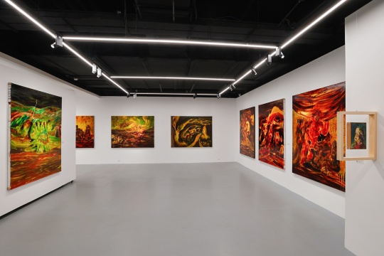 「破夜—高人杰個展」在亙畫廊正式啟幕,一場在邊緣地帶燃燒的靈魂試煉 「破夜—高人杰個展」在亙畫廊正式啟幕,一場在邊緣地帶燃燒的靈魂試煉