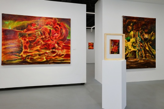 「破夜—高人杰個展」在亙畫廊正式啟幕,一場在邊緣地帶燃燒的靈魂試煉 「破夜—高人杰個展」在亙畫廊正式啟幕,一場在邊緣地帶燃燒的靈魂試煉