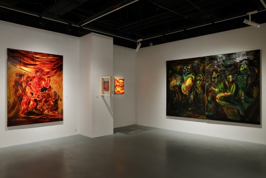「破夜—高人杰個展」在亙畫廊正式啟幕,一場在邊緣地帶燃燒的靈魂試煉 「破夜—高人杰個展」在亙畫廊正式啟幕,一場在邊緣地帶燃燒的靈魂試煉