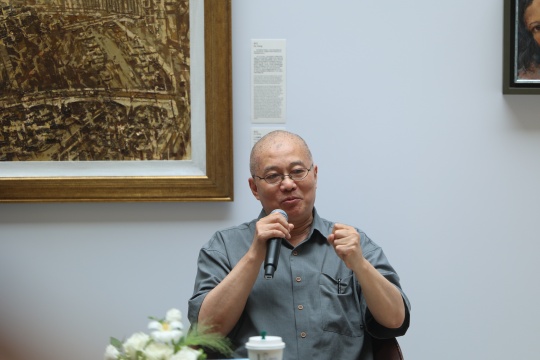 中國文聯副主席、中國油畫學會會長 許江
中國文聯副主席、中國油畫學會會長 許江