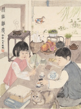 《清褔難得》42×32cm 紙本水墨 2023
《清褔難得》42×32cm 紙本水墨 2023
