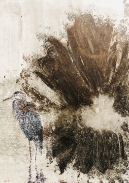 康有和 荷塘水鳥系列三 74X52cm 紙板丙烯 2024
康有和 荷塘水鳥系列三 74X52cm 紙板丙烯 2024
