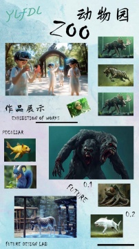 展覽作品《動物園》,2024北京青年設計榜獲獎作品
展覽作品《動物園》,2024北京青年設計榜獲獎作品