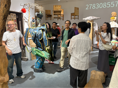 徐長遠新展“鑿像”開幕 邀請公眾參與探索自我形象的永恒表達
