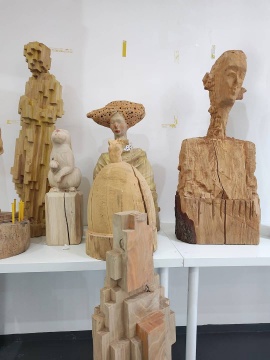 現場展示作品